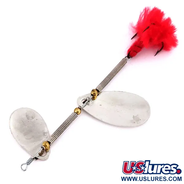   Panther Martin Simplex Tandem Con Mosca, 3/16oz Silver spinning lure #17519