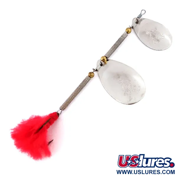   Panther Martin Simplex Tandem Con Mosca, 3/16oz Silver spinning lure #17519