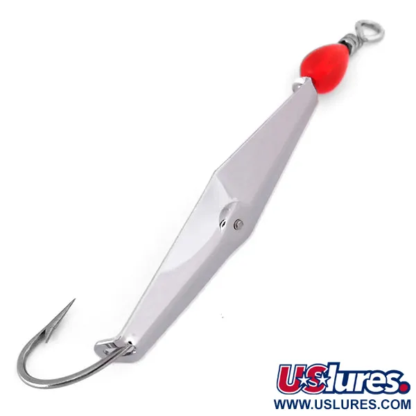 Vintage  James E. Clark  Clark Spoon, 1/2oz Nickel fishing spoon #10295