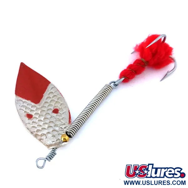   Panther Martin Francese Tirlindada con Lana, 3/32oz Silver / Red spinning lure #12352