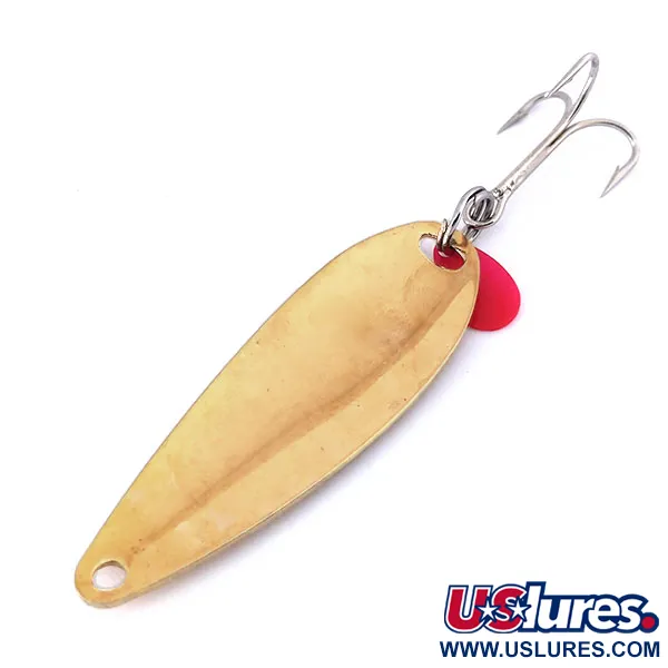 Vintage    Luhr Jensen Spirit Spoon, 1/3oz Gold fishing spoon #17518
