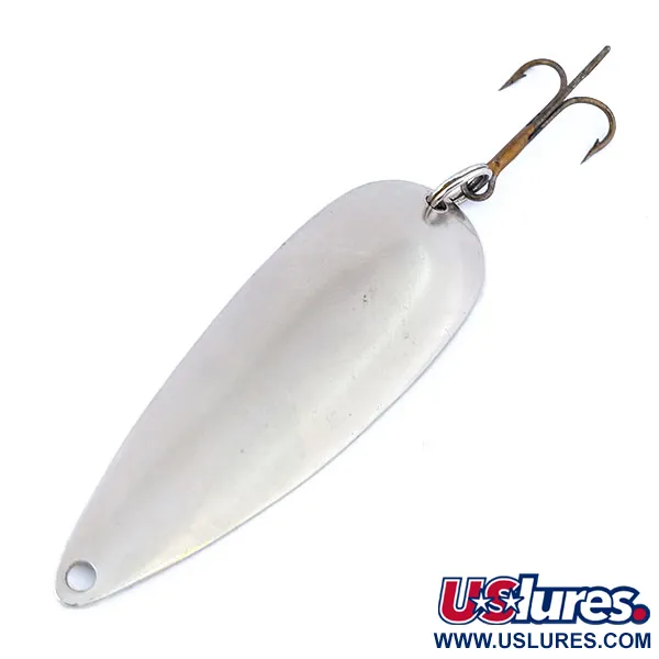 Vintage  Marathon  Marathon, 1/2oz Nickel fishing spoon #10719
