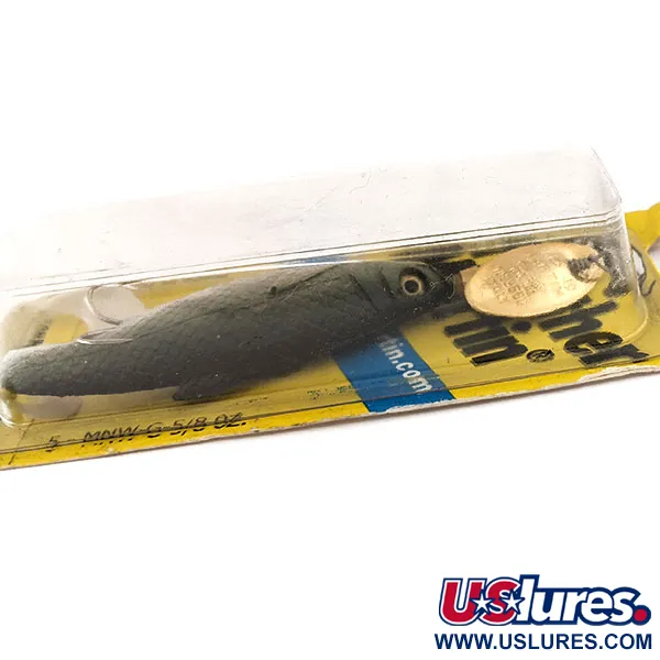   Panther Martin 6 Double Trouble with soft bait, 3/5oz Gold spinning lure #11293