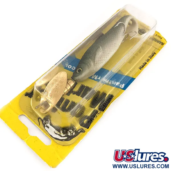   Panther Martin 6 Double Trouble with soft bait, 3/5oz Gold spinning lure #11293
