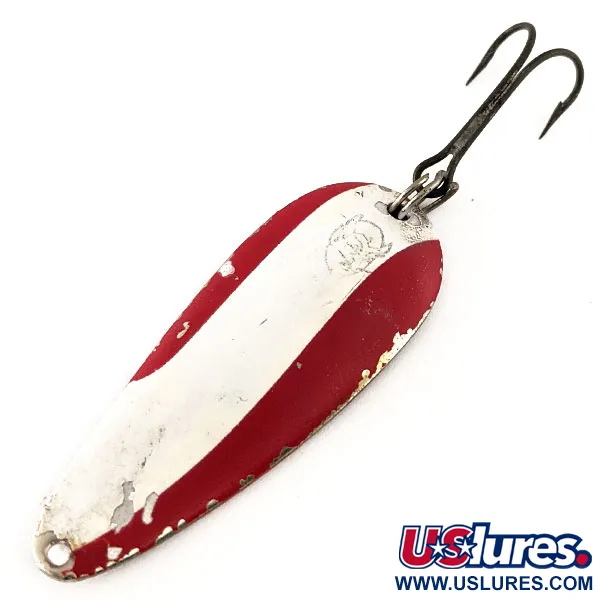 Vintage  Eppinger Dardevle Imp, 2/5oz Red / White / Nickel fishing spoon #11340