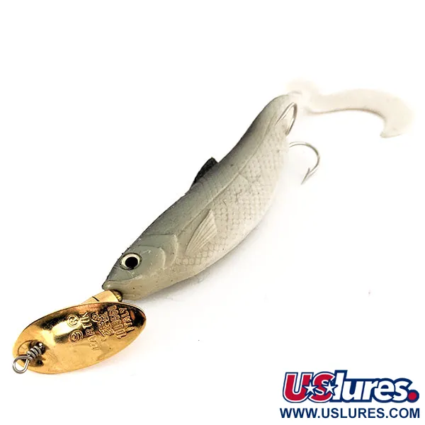   Panther Martin 9 Double Trouble with soft bait, 3/4oz Gold spinning lure #11480