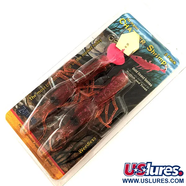   Z-Man Chatter Shrimp , 3/5oz Gold Red Fish fishing #11484