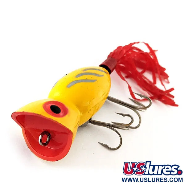 Vintage   Kmart Kresge 360, 2/5oz Yellow fishing lure #11578