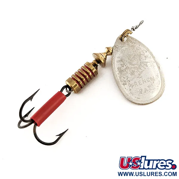 Vintage   Mepps Aglia 3, 1/4oz Silver spinning lure #11734