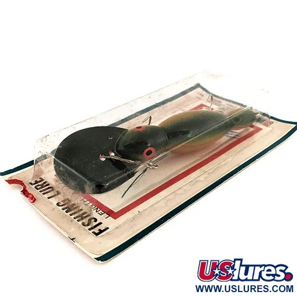   Kmart Kresge #381, 1/2oz Green / Red / Yellow fishing lure #11772