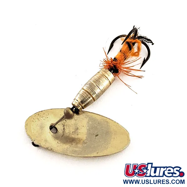 Vintage   Panther Martin Zavorra con Mosca 4, 3/32oz Gold spinning lure #11812