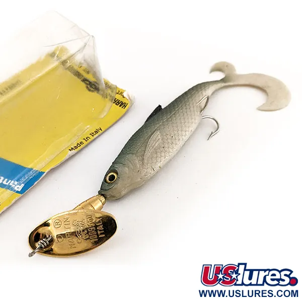   Panther Martin 6 Double Trouble with soft bait, 1/2oz Gold fishing lure #11826