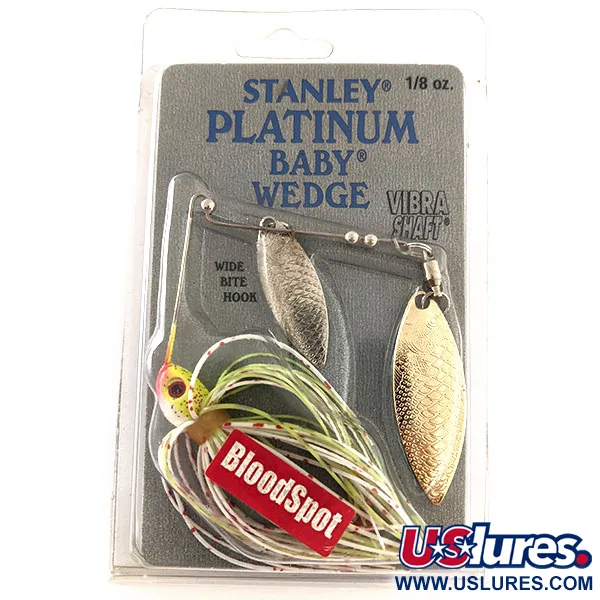  Stanley Jigs Stanley Platinum Babyby Wedge, 2/5oz  fishing #11833