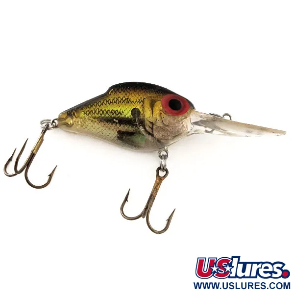 Vintage   Storm Lightning Shad , 1/3oz Rainbow Golden fishing lure #11873