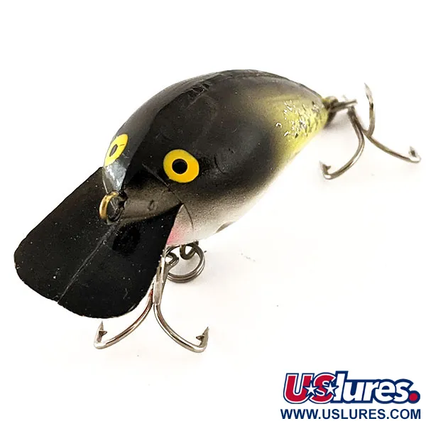 Vintage   Kmart Kresge #K03, 1/4oz Black / Yellow / Red fishing lure #11876
