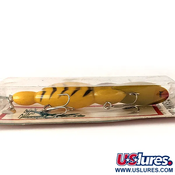   Kmart Kresge #381, 1/2oz Yellow / Black fishing lure #11891