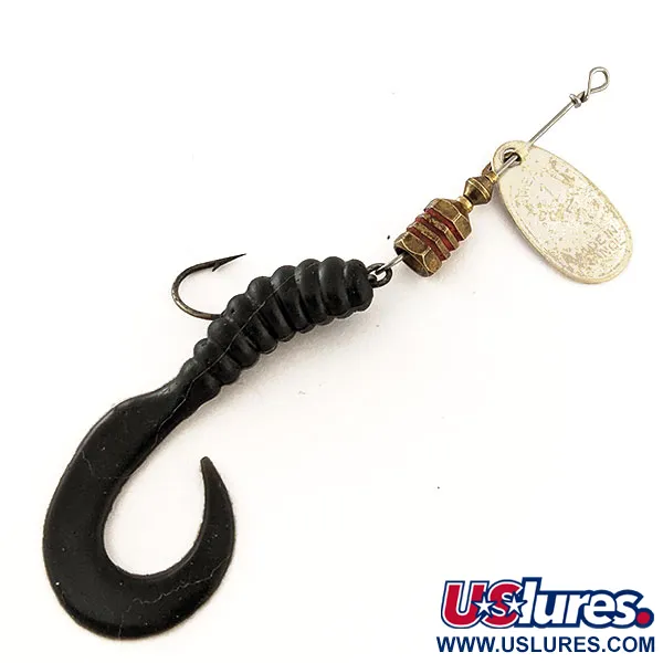 Vintage   Mepps Comet 1 Combo Killer (replaceable hook), 3/16oz Silver spinning lure #11962