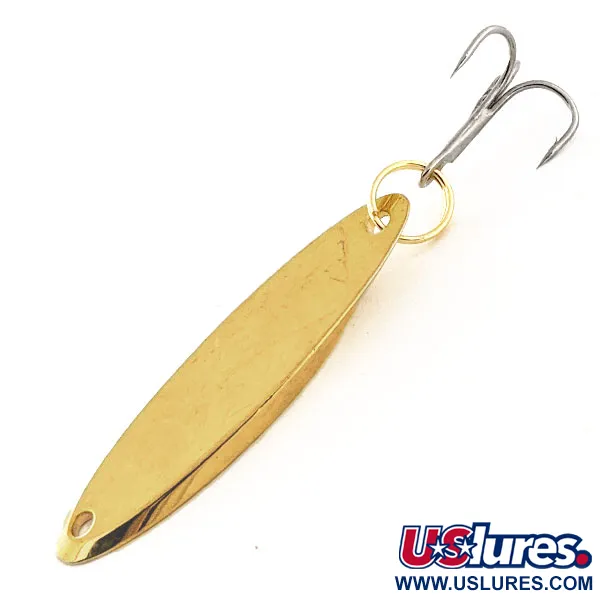 Vintage  Acme Kastmaster, 1/4oz gold fishing spoon #20162