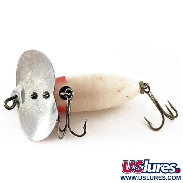 Vintage   Kmart Kresge #304, 1/4oz Red / White fishing lure #12015