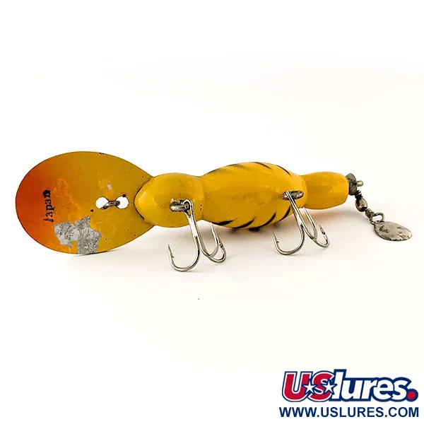 Vintage   Kmart Kresge #380, 1/3oz Yellow fishing lure #12030