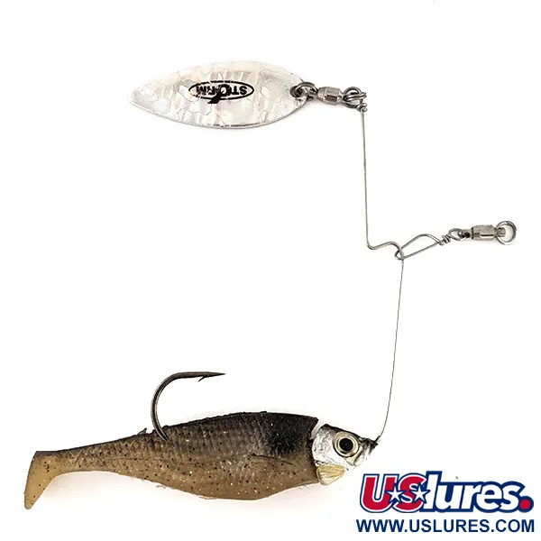 Vintage   Storm Spinner Bait, 1/2oz Silver fishing spoon #12162