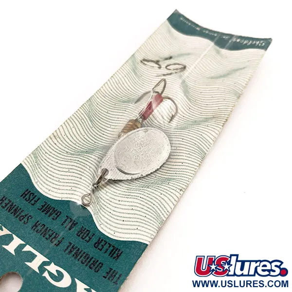   Mepps Aglia 2 (1960s), 3/16oz Silver spinning lure #12203