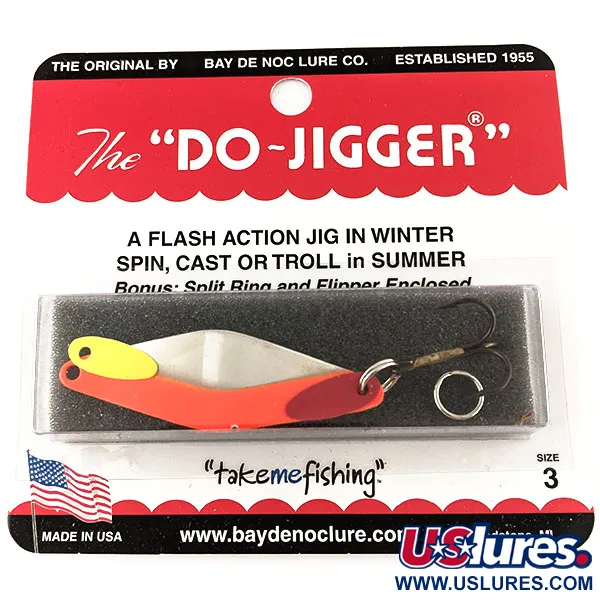  Bay de Noc Do-Jigger 3 UV, 1/3oz  fishing spoon #17536