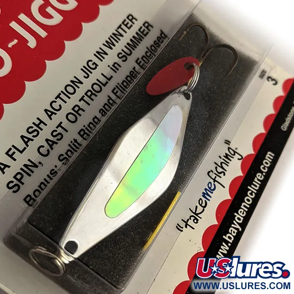   Bay de Noc Do-Jigger #3, 1/3oz Gold fishing spoon #17502