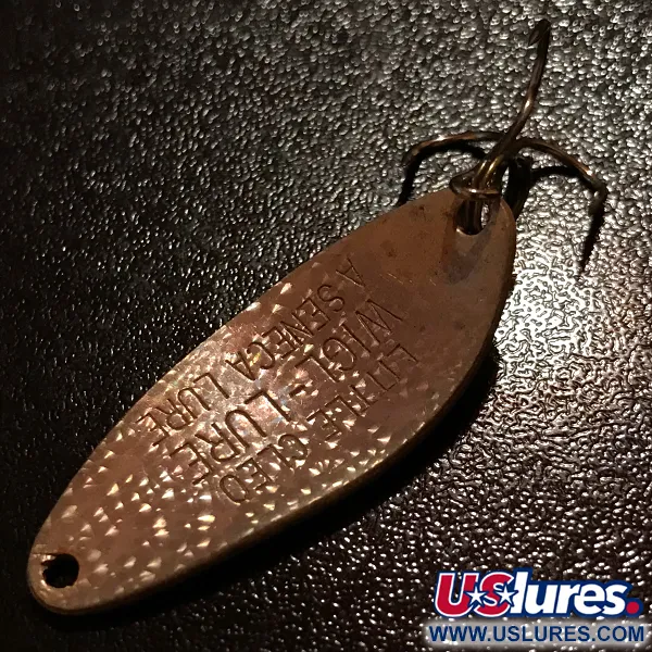 Vintage  Seneca Little Cleo Crystal, 1/4oz Crystal fishing spoon #12996