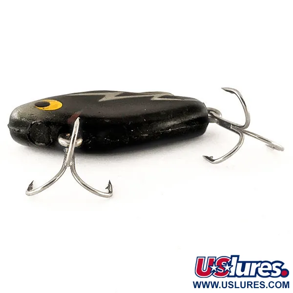 Vintage   Kmart Kresge #41, 3/16oz Black / Silver fishing spoon #12455