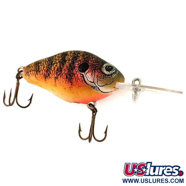 Vintage  Lazy Ike Natural Ike, 1/3oz Perch fishing lure #12465