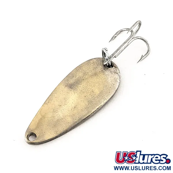 Vintage  Eppinger Dardevle Midget, 3/16oz Nickel / Brass fishing spoon #12473