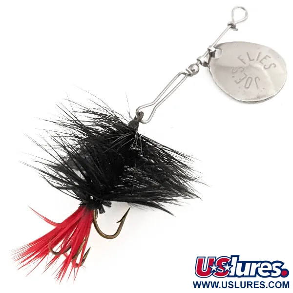 Vintage   Joe's Flies 1, 1/32oz Nickel spinning lure #12550
