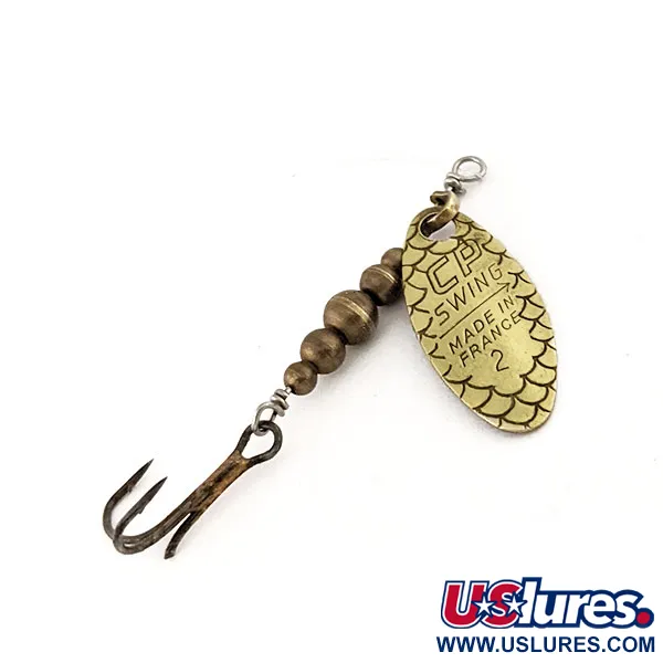 Vintage  C.P. Swing  CP-Swing 2, 3/32oz Brass spinning lure #12622