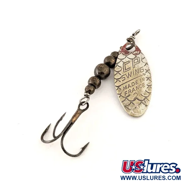 Vintage  C.P. Swing  CP-Swing 2, 3/32oz Silver / Bronze (Brass) spinning lure #12625