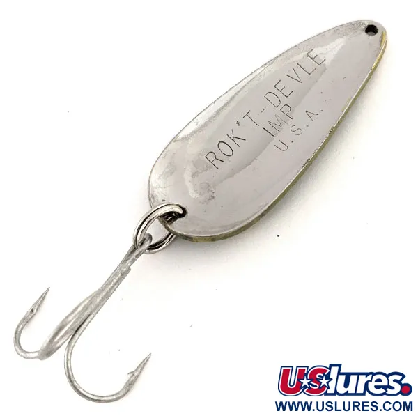 Vintage  Eppinger Dardevle Rok't Imp, 3/4oz Frog fishing spoon #12704