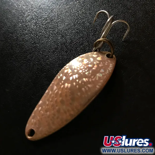 Vintage  Seneca Little Cleo Crystal, 1/4oz Crystal (Golden Scale)  fishing spoon #12705