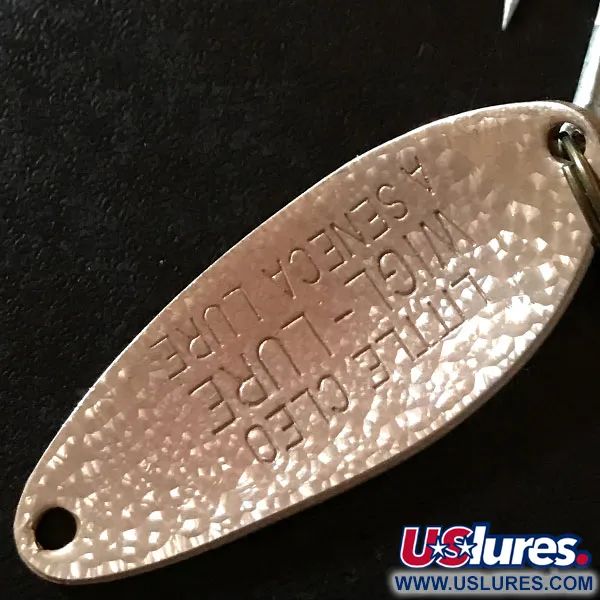 Vintage  Seneca Little Cleo Crystal, 1/4oz Crystal (Golden Scale)  fishing spoon #12711