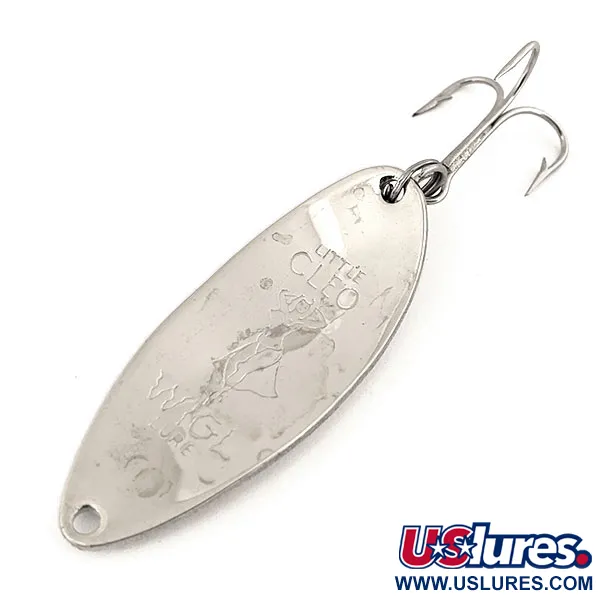 Vintage  Seneca Little Cleo (Hula Girl) Glow, 1/2oz  fishing spoon #12744