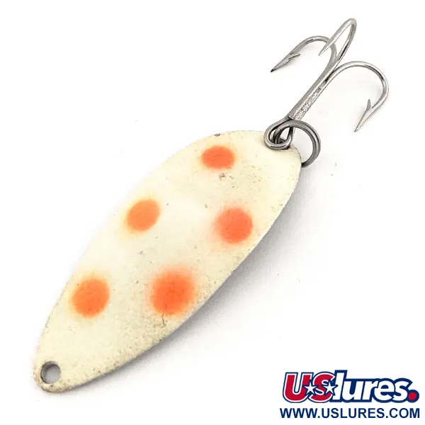 Vintage  Seneca Little Cleo (Hula Girl) Glow, 1/2oz  fishing spoon #12744