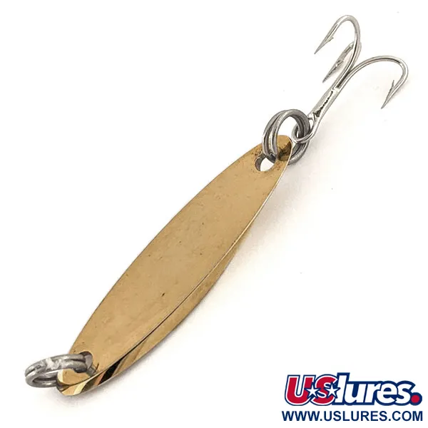 Vintage  Acme Kastmaster , 1/8oz Gold fishing spoon #12817