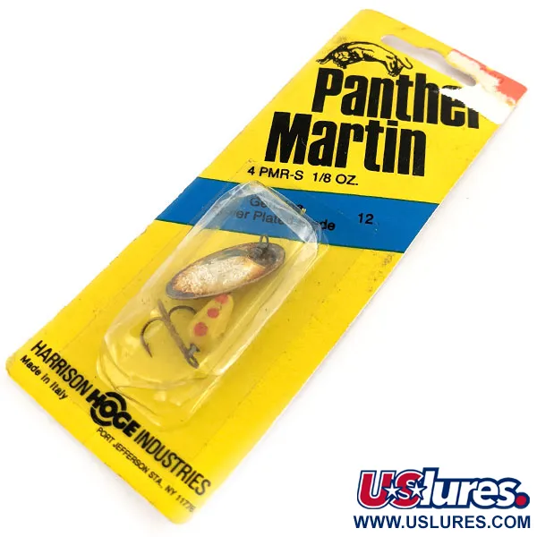   Panther Martin 4 , 1/8oz Gold spinning lure #17674