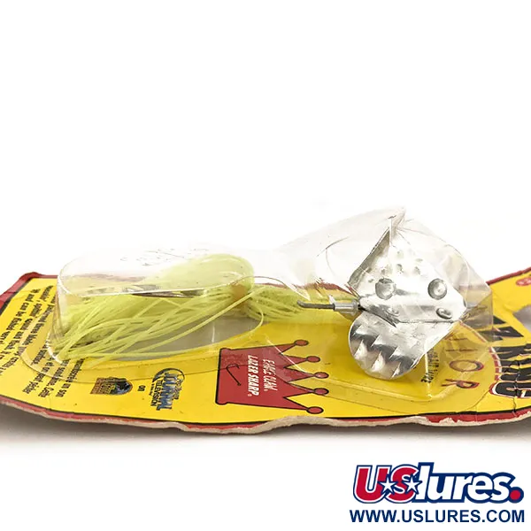   Strike King Buzzbait Buzz King, 1/2oz Nickel / Chartreuse fishing #12891