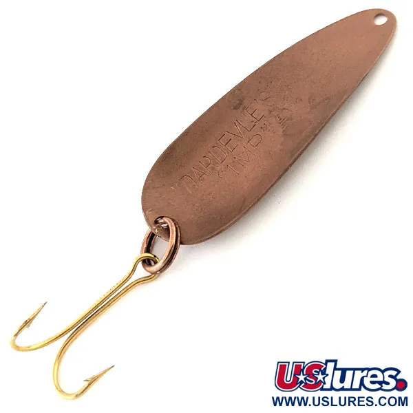 Vintage  Eppinger Dardevle Imp, 2/5oz Copper fishing spoon #12950