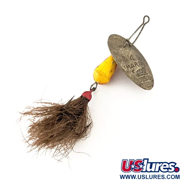 Vintage   Panther Martin 4 con Mosca, 1/8oz  spinning lure #12959