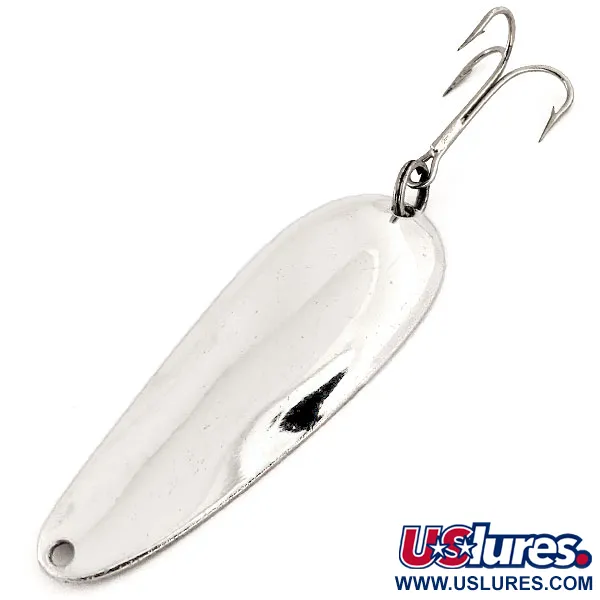 Vintage  Nebco Aqua Spoon, 1/2oz Nickel fishing spoon #12969