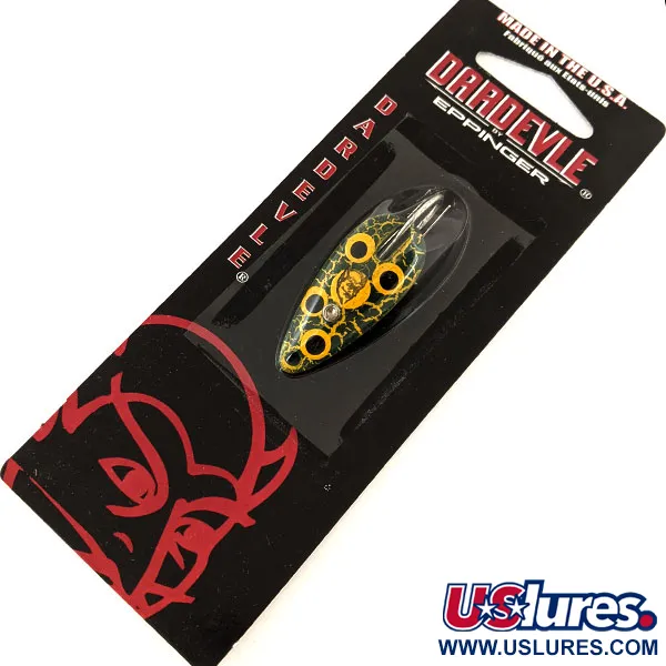  Eppinger Dardevle Midget Weedles, 3/16oz Frog fishing spoon #20263