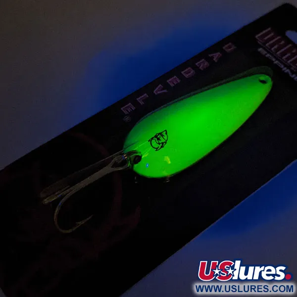  Eppinger Dardevle Imp UV, 2/5oz Chartreuse fishing spoon #13014