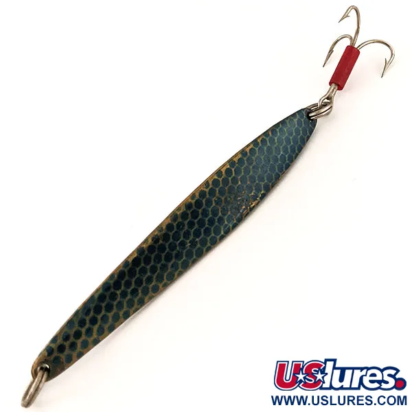 Vintage   ​Johnson Lujon , 1oz Blue fishing spoon #13032