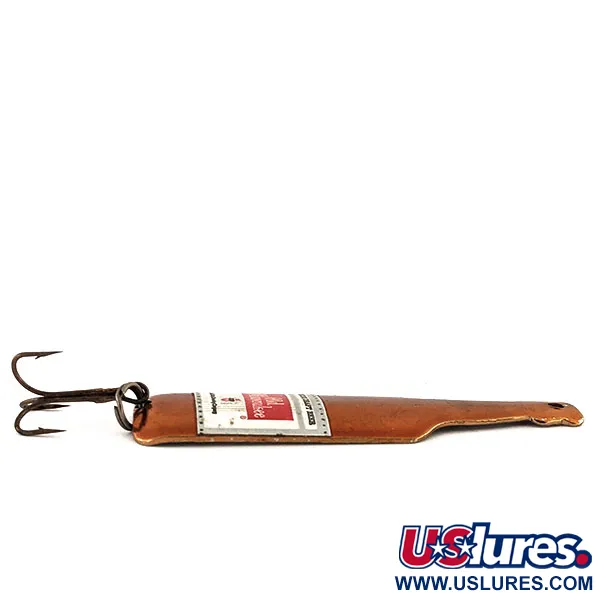 Vintage  Other Old Milwakee, 2/5oz Copper fishing spoon #13068